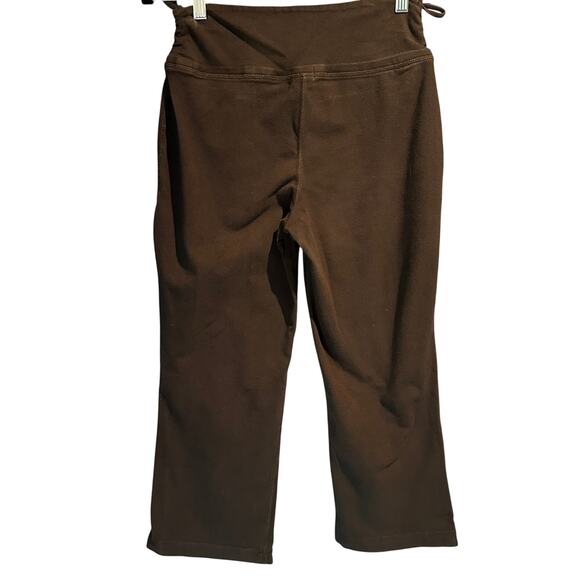 Danskin Now Size Small Black Capri Yoga Pants Ruched Waist Soft Comfy Lounge Gym - Picture 2 of 7